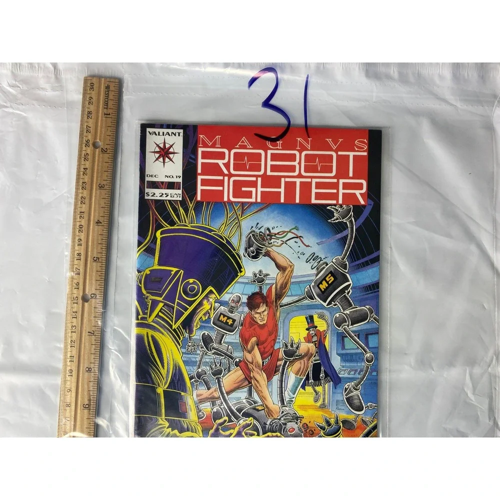 Magnus Robot Fighter 19 Valiant Comics December 1992‎
